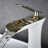 Ames - Modern Waterfall Bathroom Faucet