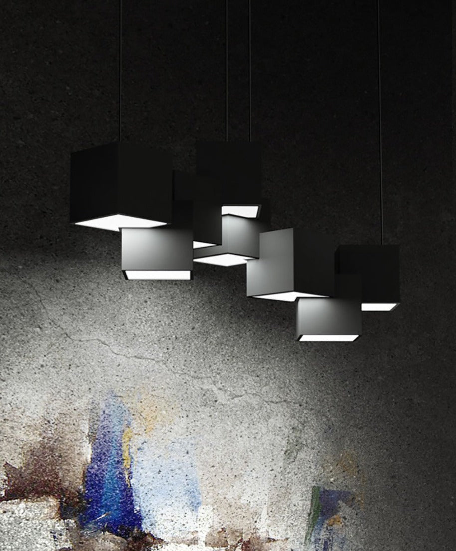 Modern Cube LED Light Fixture