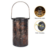 Jamila - Leaf Pattern Shadow Cast Lantern