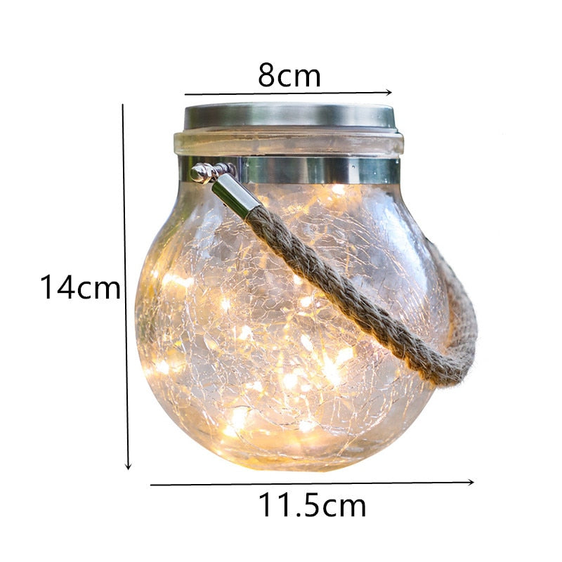 Glass Jar Garden Hanging Lights