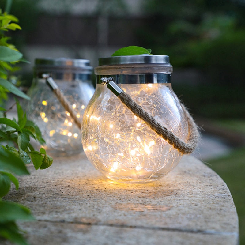 Glass Jar Garden Hanging Lights