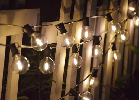 Outdoor Glass Bulb String Lights