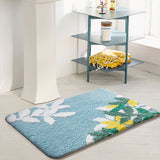 Floral Bath Mat