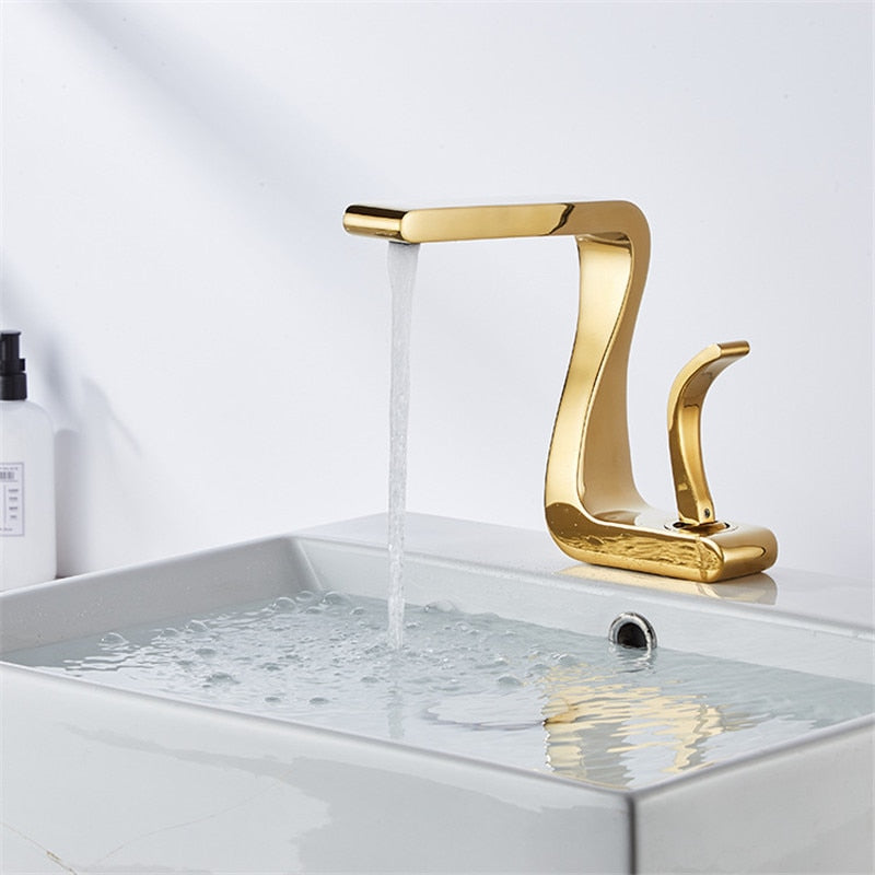 Valencia - Modern Curved Basin Faucet