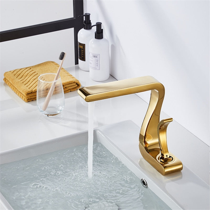 Valencia - Modern Curved Basin Faucet