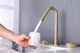 Cairo - Modern Double Handle Basin Faucet