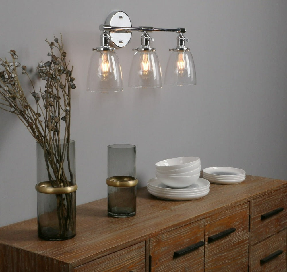 Three-Bulb Sedona Vintage Wall Sconce