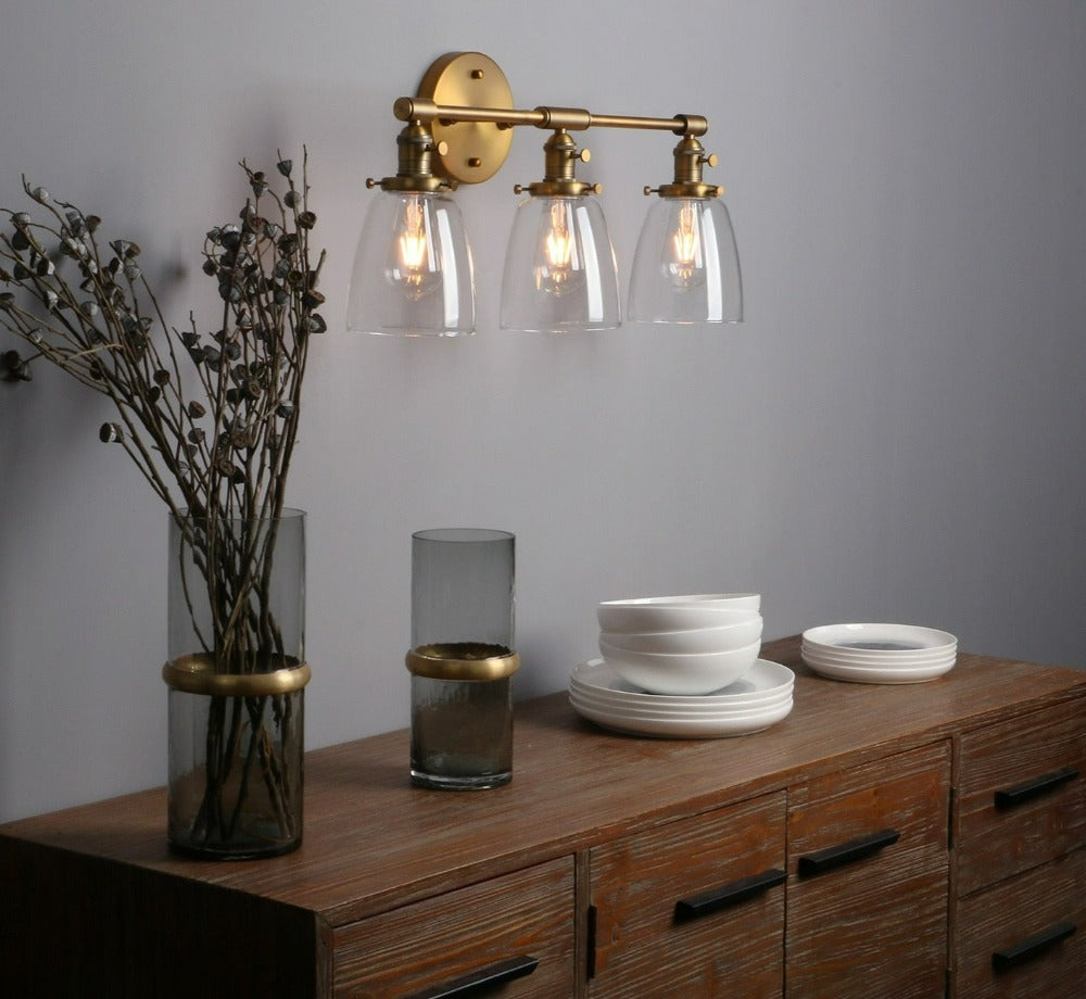 Three-Bulb Sedona Vintage Wall Sconce