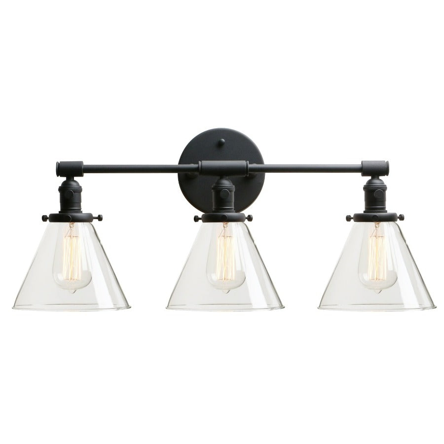 Three-Bulb Finley Vintage Wall Sconce