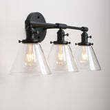 Three-Bulb Finley Vintage Wall Sconce