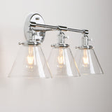 Three-Bulb Finley Vintage Wall Sconce