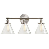 Three-Bulb Finley Vintage Wall Sconce