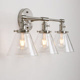 Three-Bulb Finley Vintage Wall Sconce