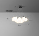 Juno - Modern Glass Globe Chandelier