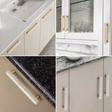 European Marble Cabinet and Drawer Handles