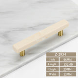 European Marble Cabinet and Drawer Handles