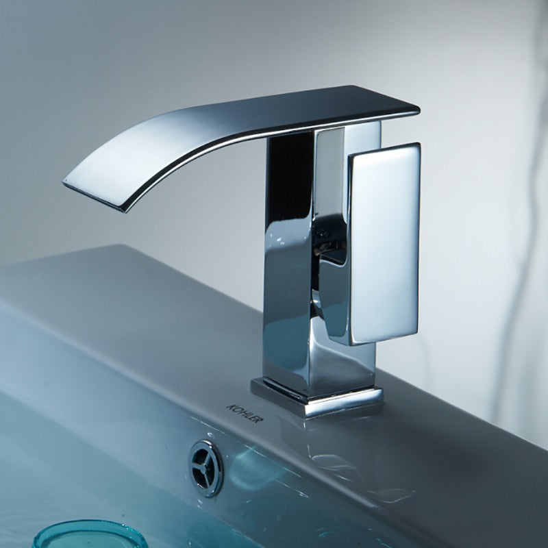 Chrome Waterfall Faucet