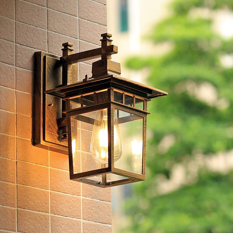 Retro Outdoor Wall Light