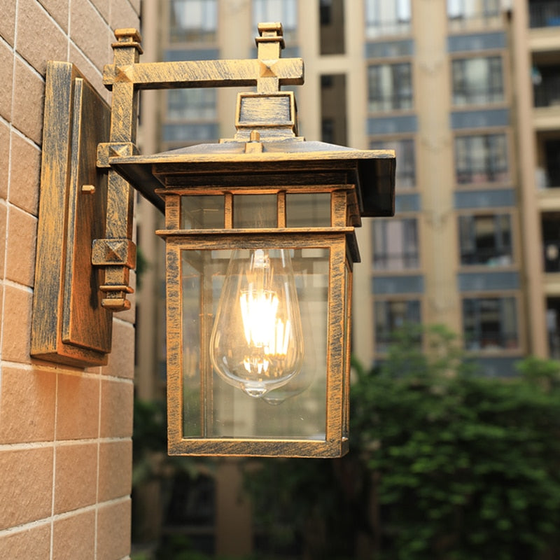 Retro Outdoor Wall Light