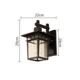 Retro Outdoor Wall Light