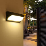 Curved LED Outdoor Wall Light