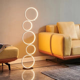 Circular LED Floor Lamp