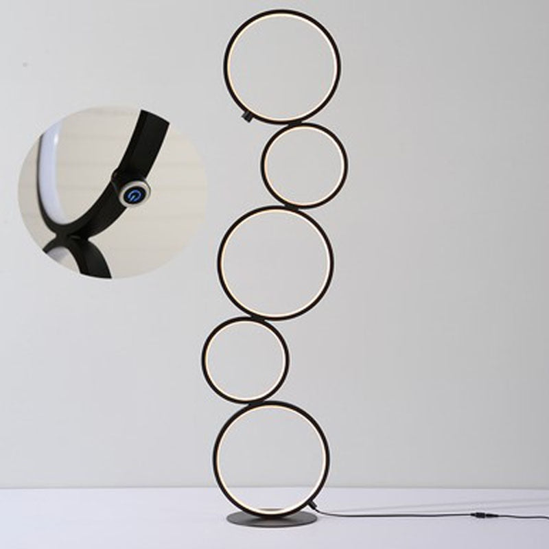 Circular LED Floor Lamp