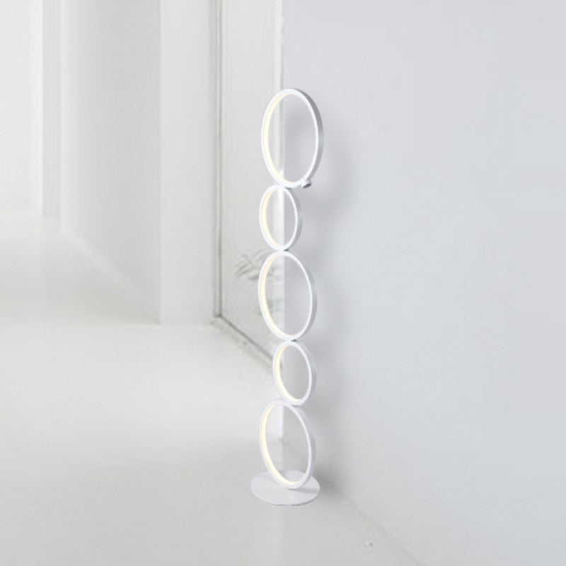 Circular LED Floor Lamp