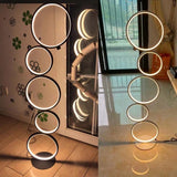 Circular LED Floor Lamp