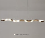 Modern LED Wave Chandelier