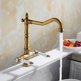 Vintage Brass Two-Handle Faucet