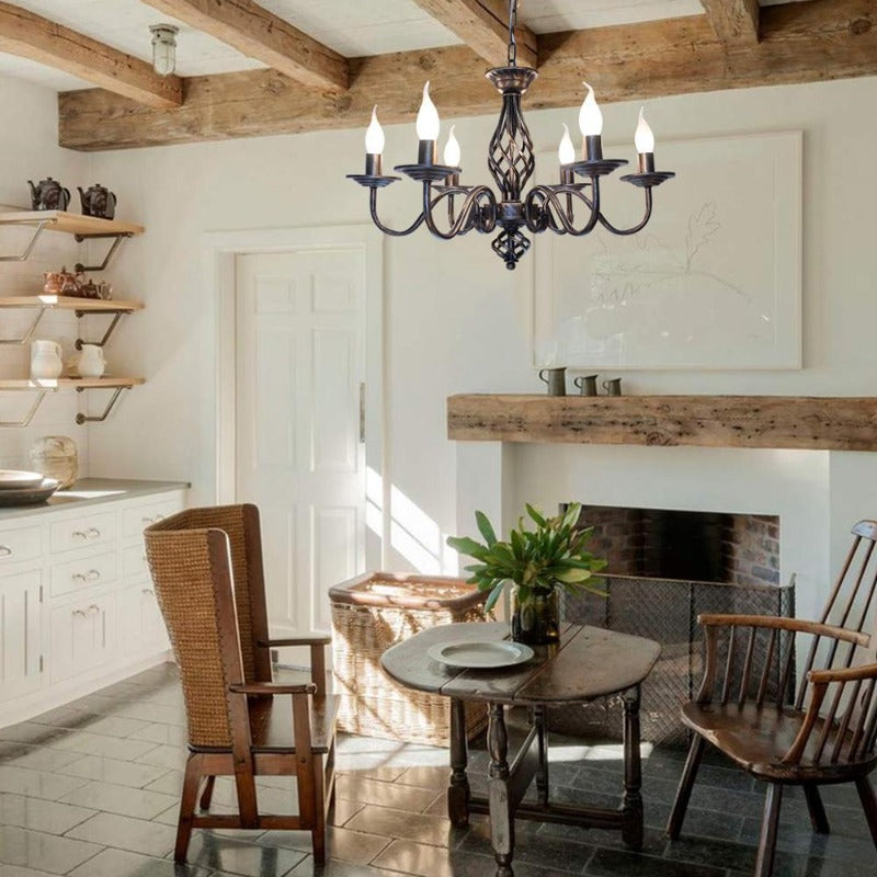 Rustic French Chandelier