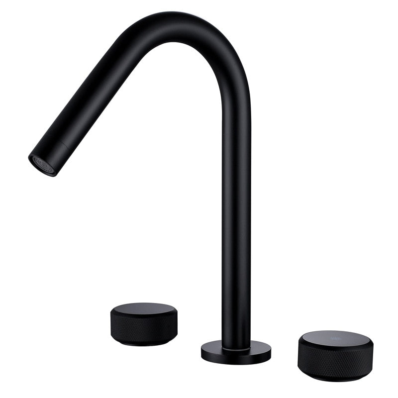 Cairo - Modern Double Handle Basin Faucet