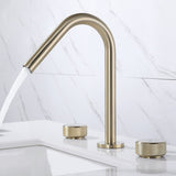 Cairo - Modern Double Handle Basin Faucet