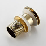 Polished Brass Bathroom Sink Drains