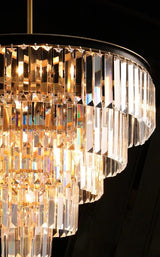 Raquel - Modern Glass Crystal Chandelier