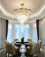 Raquel - Modern Glass Crystal Chandelier