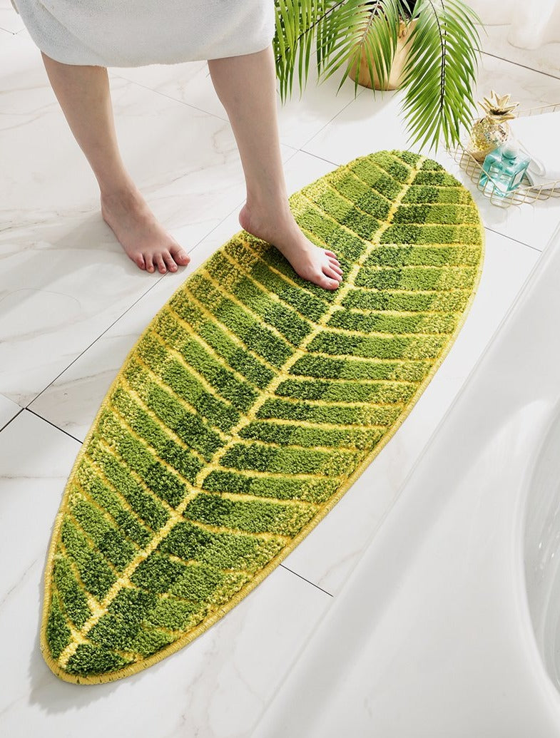 Banana Leaf Bath Mat