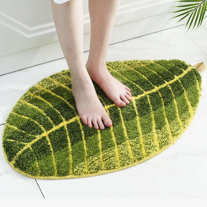 Banana Leaf Bath Mat