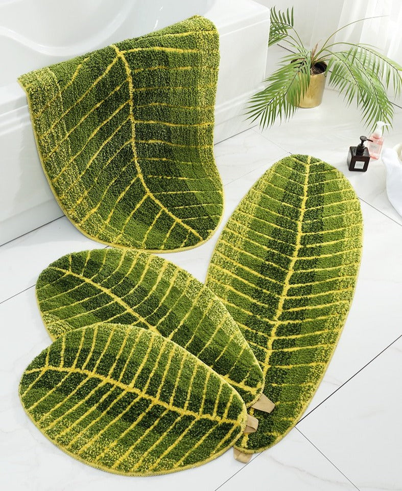 Banana Leaf Bath Mat