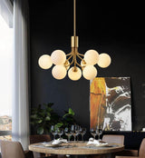 Cora - Modern Glass Globe Chandelier