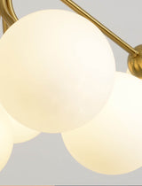 Cora - Modern Glass Globe Chandelier