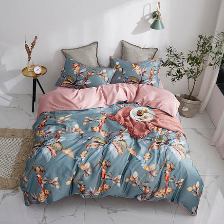 Fabia Botanical Ultra Soft Egyptian Cotton Bedding Set