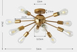 Ansley - Modern Multi-Bulb Light Fixture