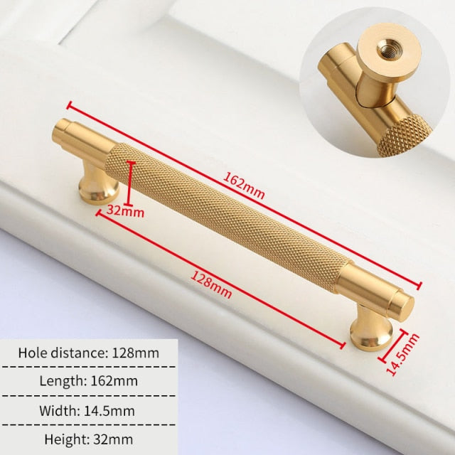 Modern Textured Cabinet and Drawer Handles