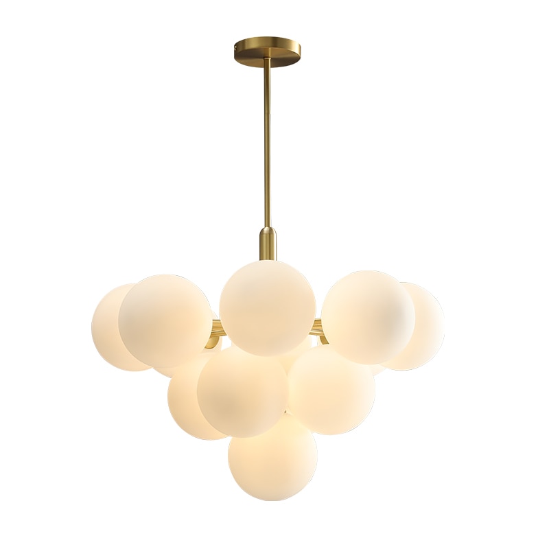 Hale - Frosted Glass Globe Chandelier