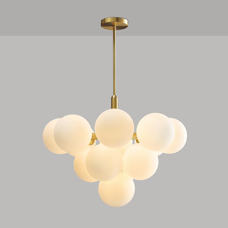 Hale - Frosted Glass Globe Chandelier