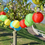 Solar Powered Outdoor Lantern String Lights