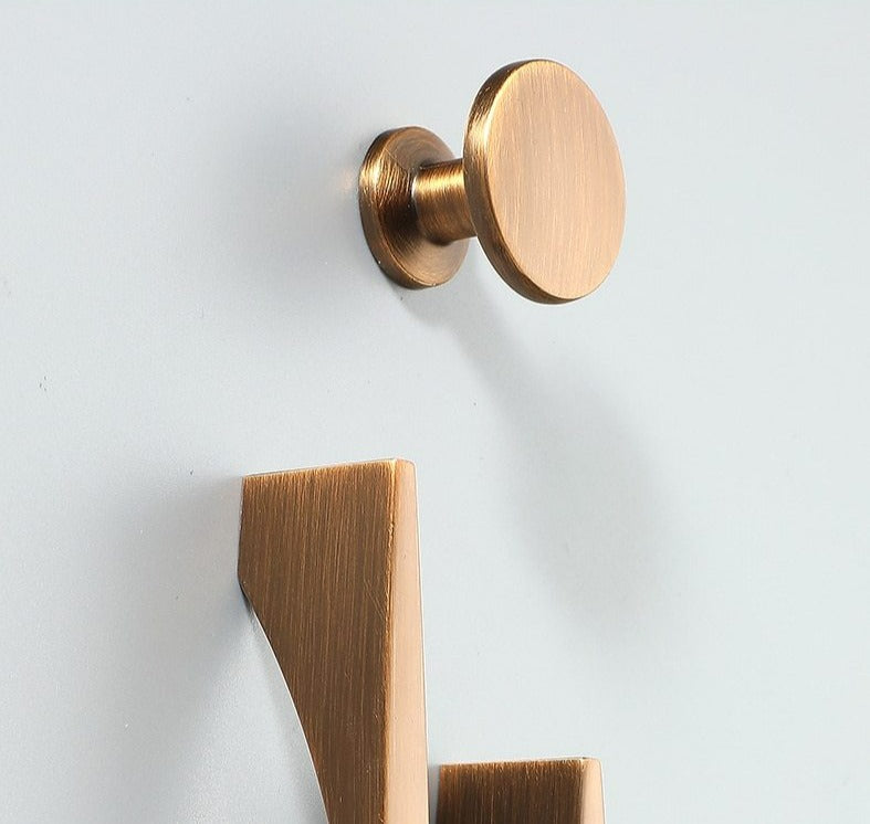 Modern Bronze Cabinet and Drawer Handles