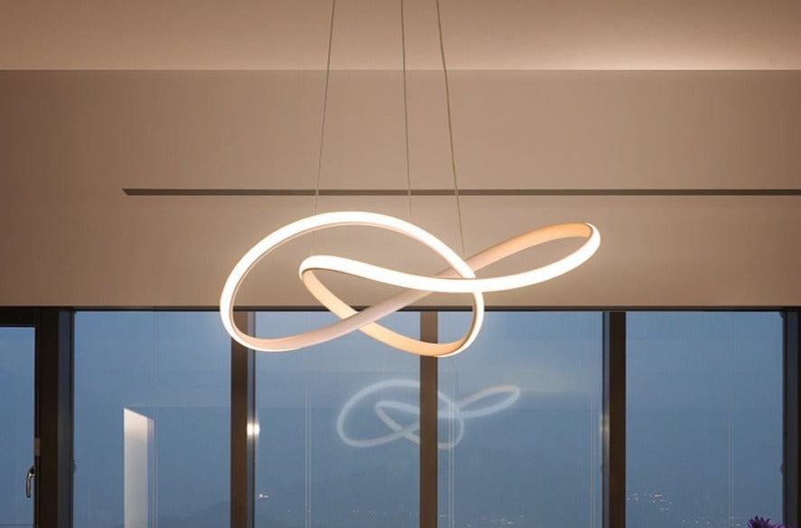 LED Ribbon Chandelier